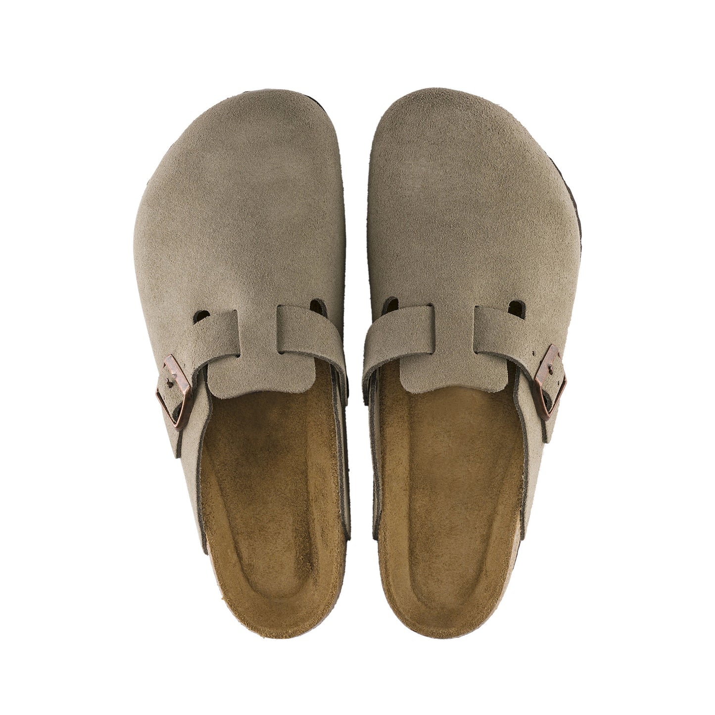 SFB Taupe Suede Leather