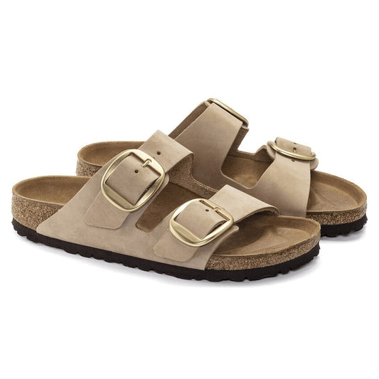 Two-Strap comfort Big Buckle | Nubuck | Sandcastle