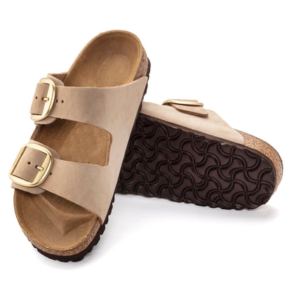 Two-Strap comfort Big Buckle | Nubuck | Sandcastle