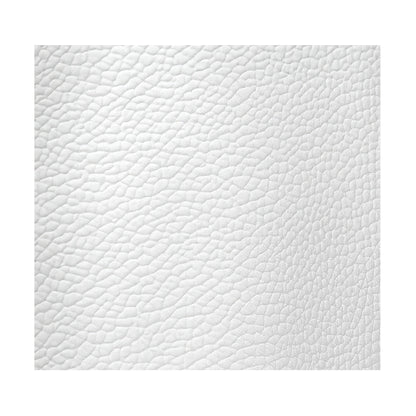 White Smooth Grained Leather