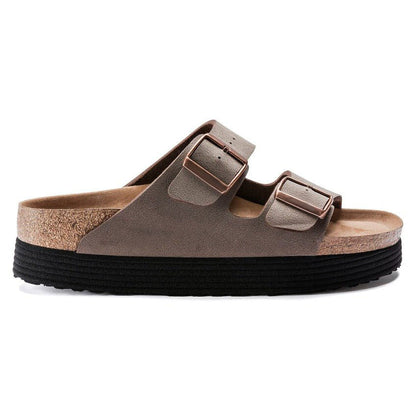 Two-Strap comfort Platform | Vegan | Birkibuc | Mocha