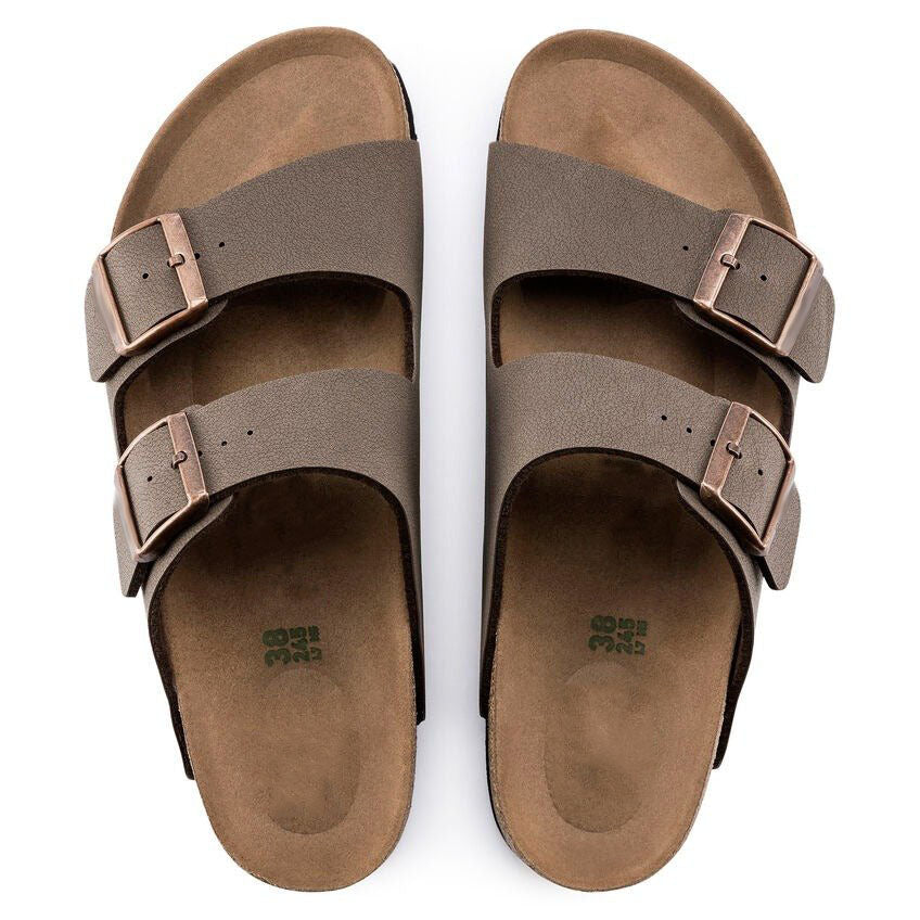 Two-Strap comfort Platform | Vegan | Birkibuc | Mocha