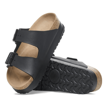 Two-Strap comfort Platform | Vegan | Black