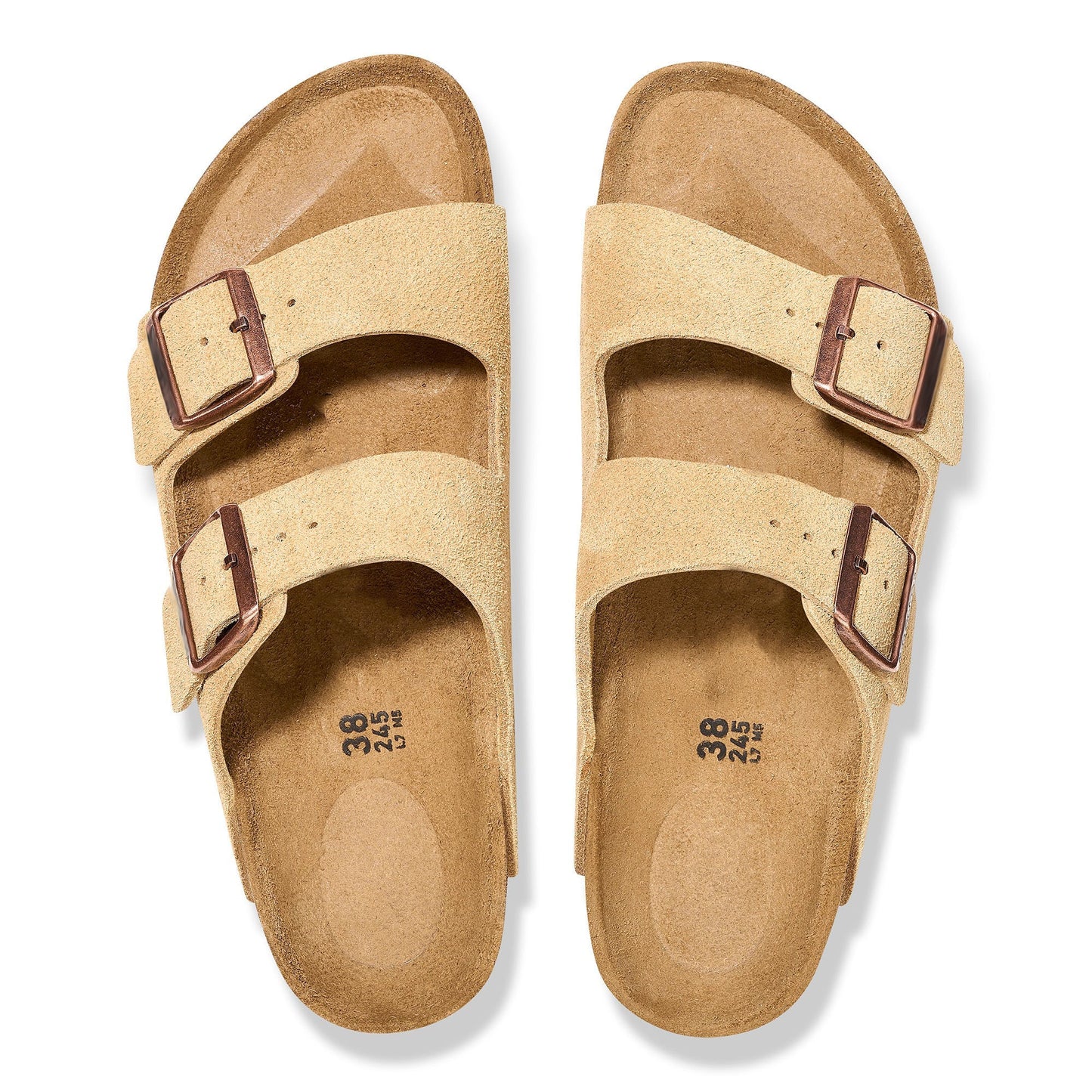 Two-Strap comfort | Suede | Latte Cream